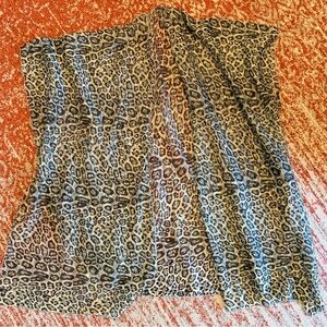 Leopard Print Women's Kimono